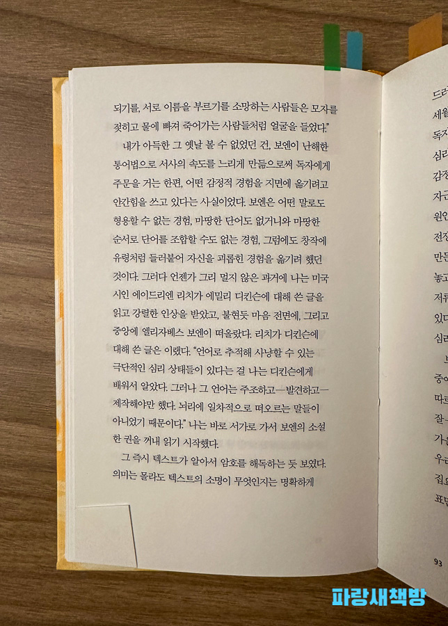 비비언 고닉 책 93페이지, 보이엘 인용 부분