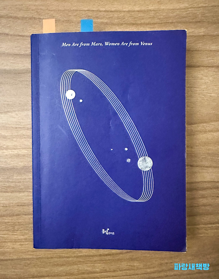『화성에서 온 남자, 금성에서 온 여자』 한국어 번역본 표지