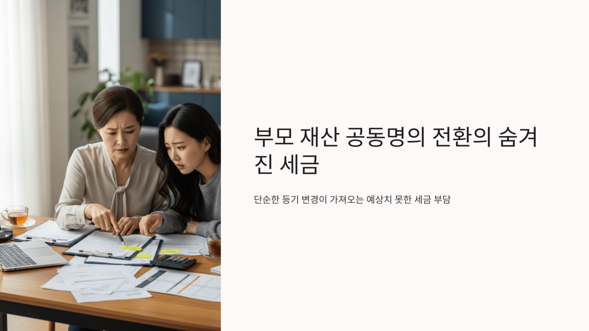 세금 관련 서류를 함께 살펴보는 중년 여성과 젊은 여성
