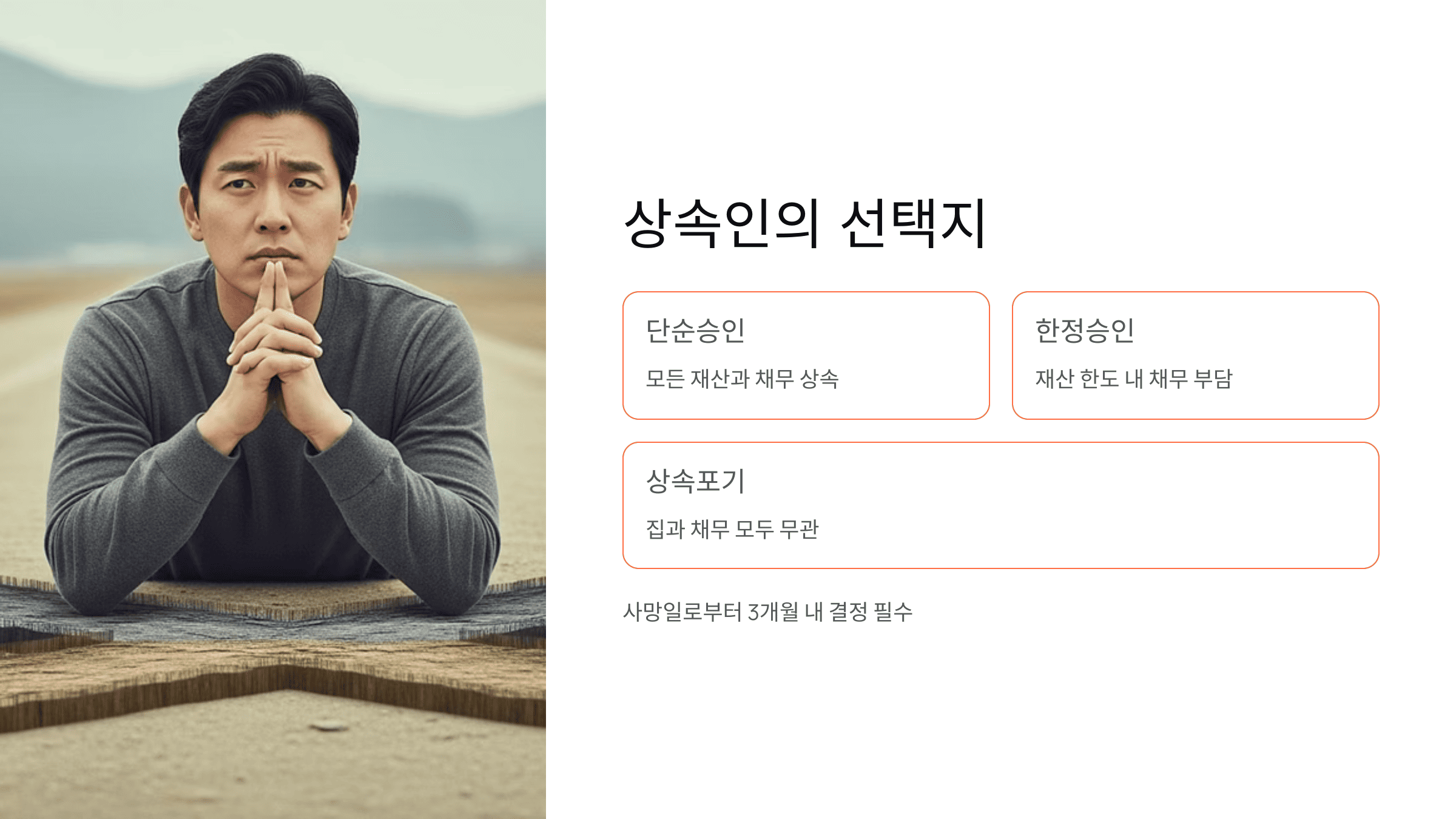 걱정스러운 표정으로 고민하는 남성